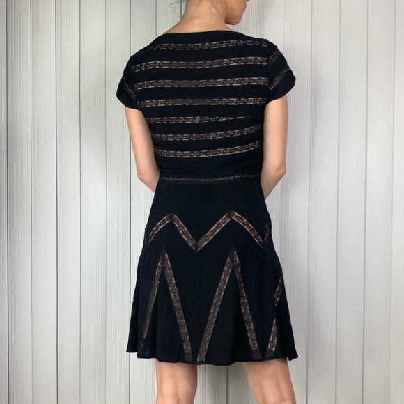 🎉🥂NWT |•FREE PEOPLE•| LAST ONE, SZ 4 LEFT • Retro Inspired Mini Dress - Picture 7 of 14